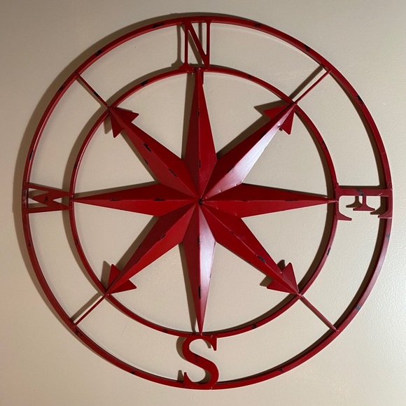 Compass wall art brand new in a box - Picture 1 of 4